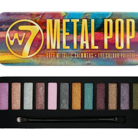 W7 Metal Pop Soft Metallic Shimmers - Picture 2 of 4